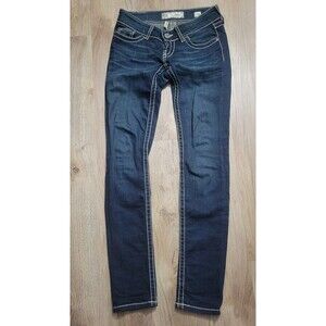 Bke Stella skinny Denim Jeans Size 25r bling pockets